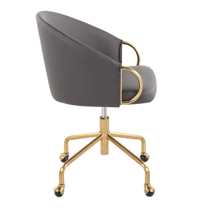 Claire - Stylish Design Contemporary / Glam Task Chair Lumi Source