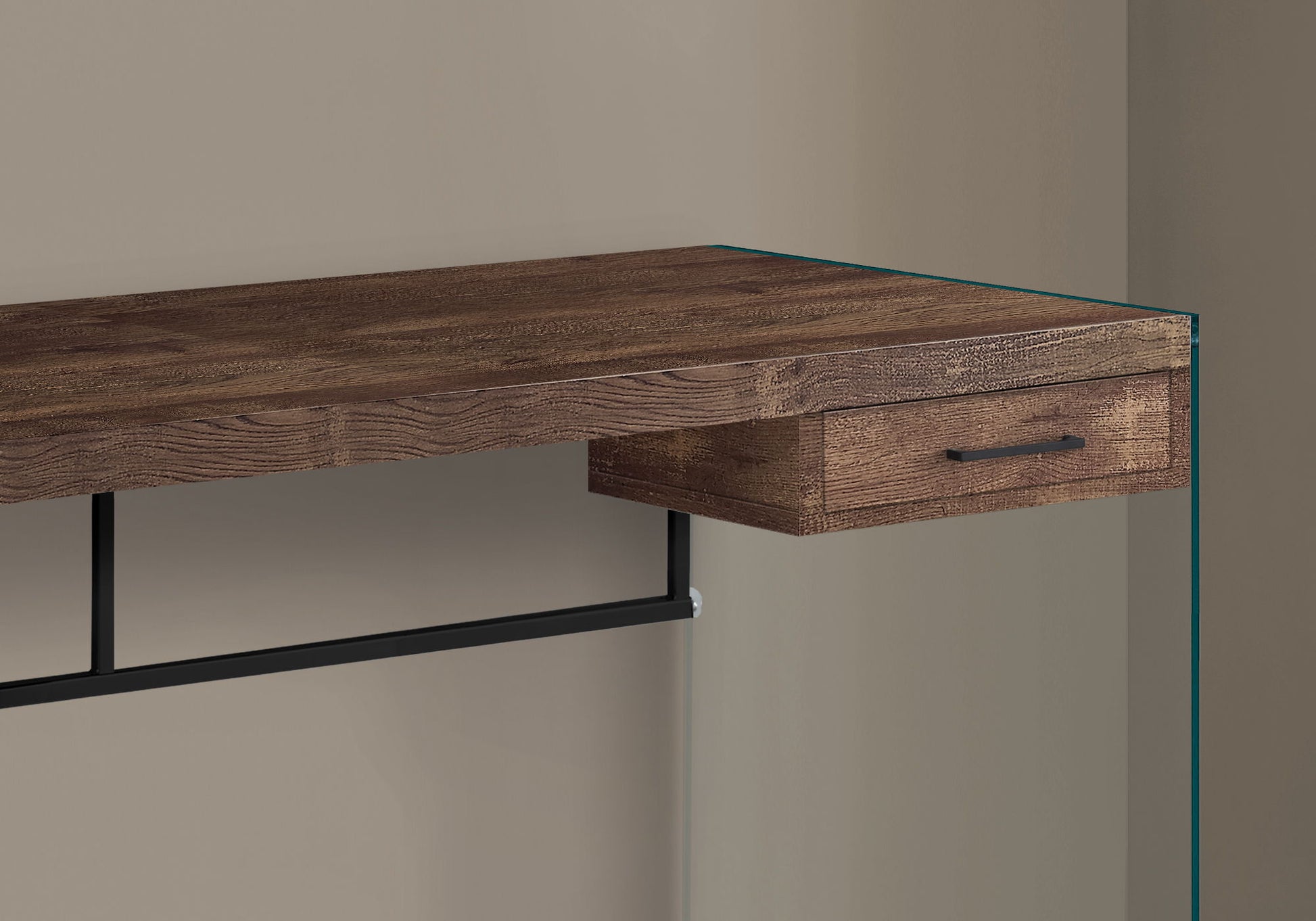 Contemporary Design Computer Desk For Home Office, Storage Drawers 8th Street