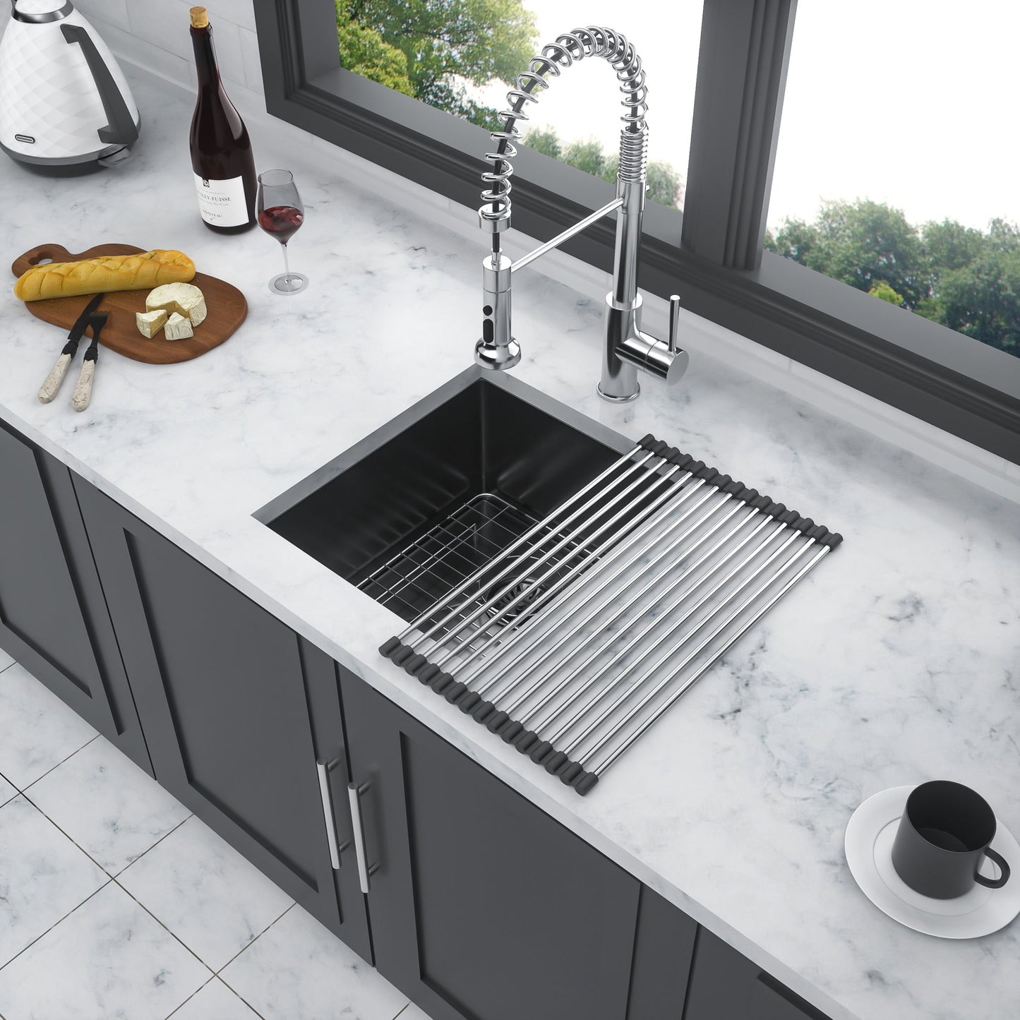 Undermount Kitchen Sink With Deep Single Bowl Daily Nest