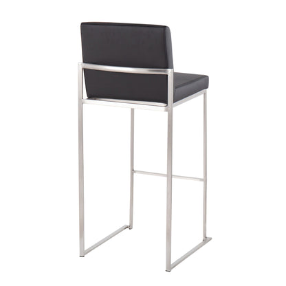Fuji - Contemporary And Modern Elegance High Back Barstool Lumi Source