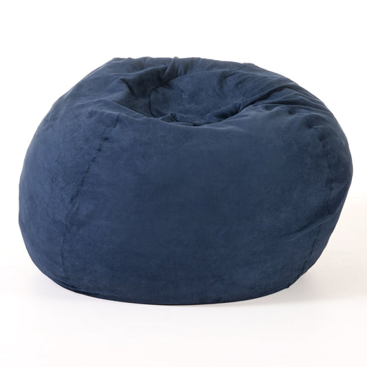 Comfortable High Density Shredded Foam Bean Bag Chair With Removable Cover Home Essentials