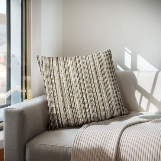 Monte - Square Stripe Pillow - Stripe/Multi Chapel Hill