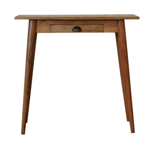 Mini Nordic Style Writing Desk - Oak Artisan Furniture