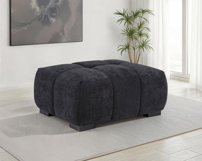 Octavia - Fabric Rectangular Upholstered Ottoman Coaster Fine Furniture