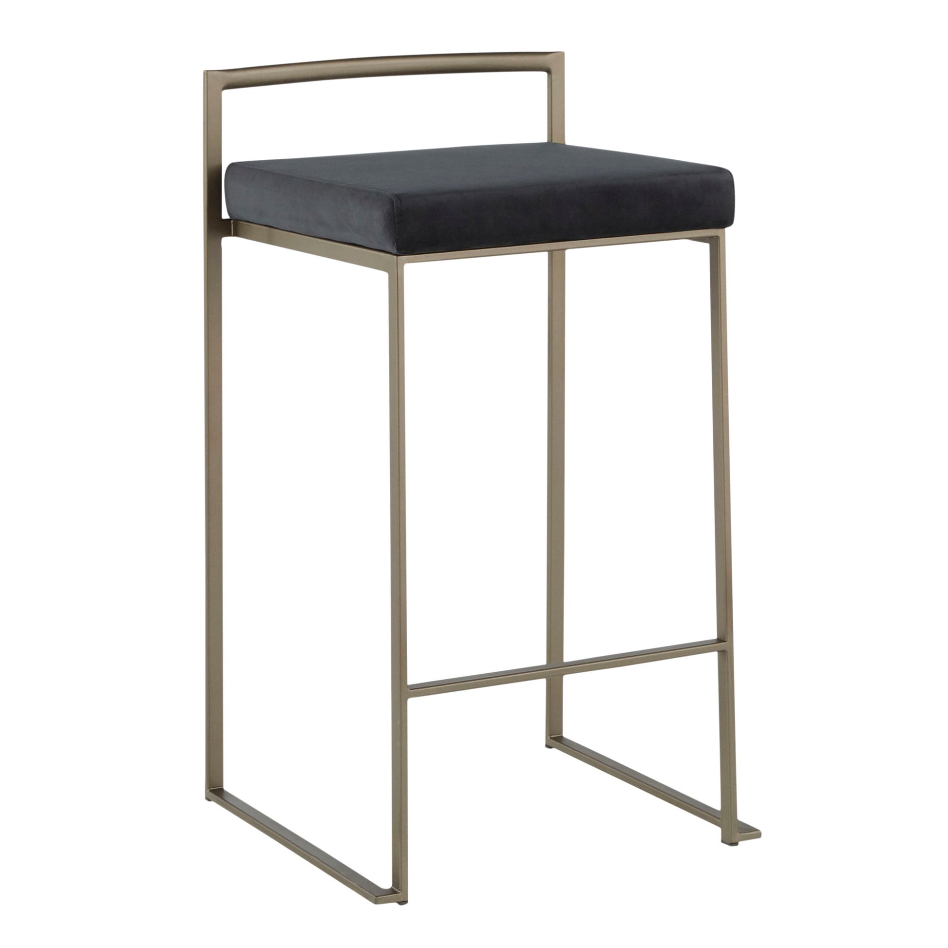 Fuji - Industrial Stackable Counter Stool Elegant Design Lumi Source