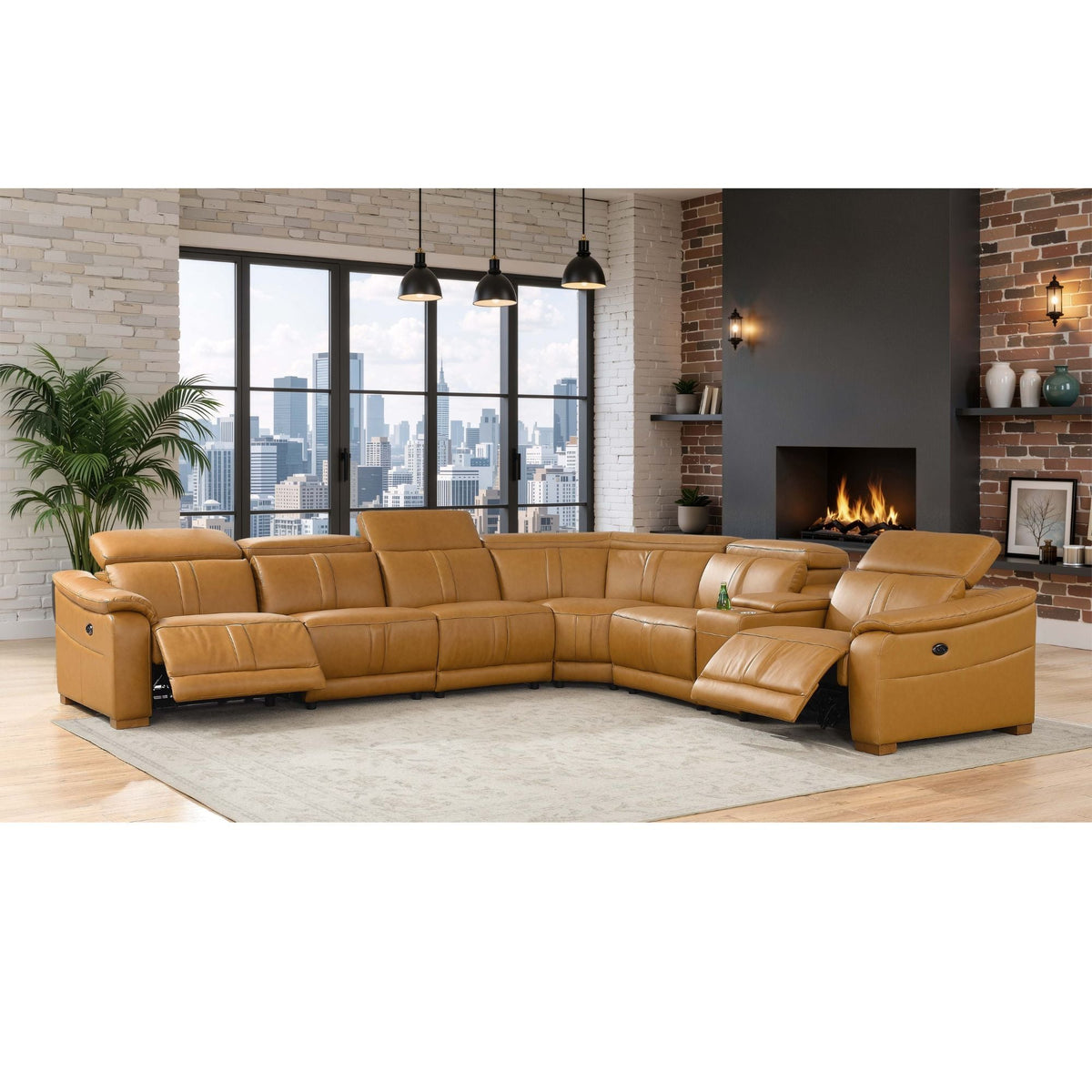 Modular Sectional & Recliner Seat And Adjustable Headrest Home Essentials