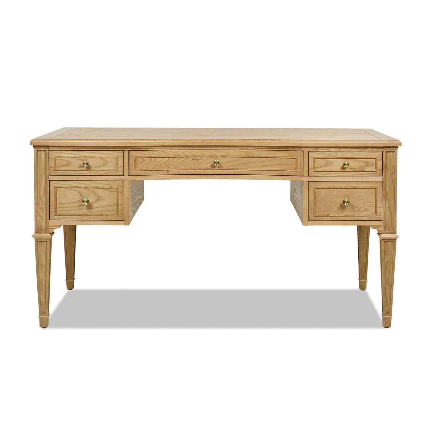 Dauphin - 5 Drawer Executive Desk Jennifer Taylor Home
