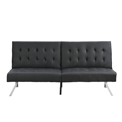 Comfortable Futon Sofa Bed - Black Home Essentials