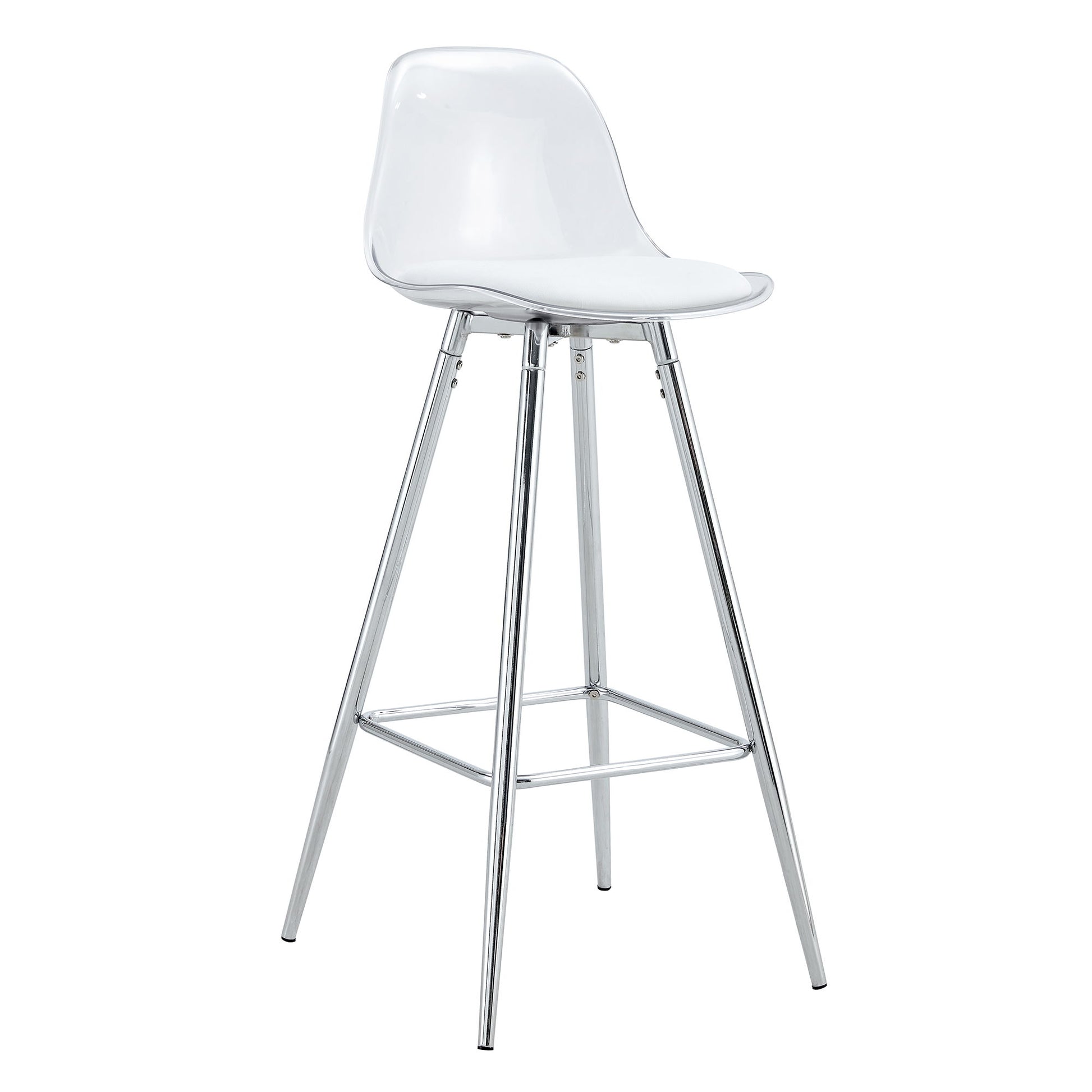 Stylish Upholstered Bar Chairs With Metal Leg Home Essentials