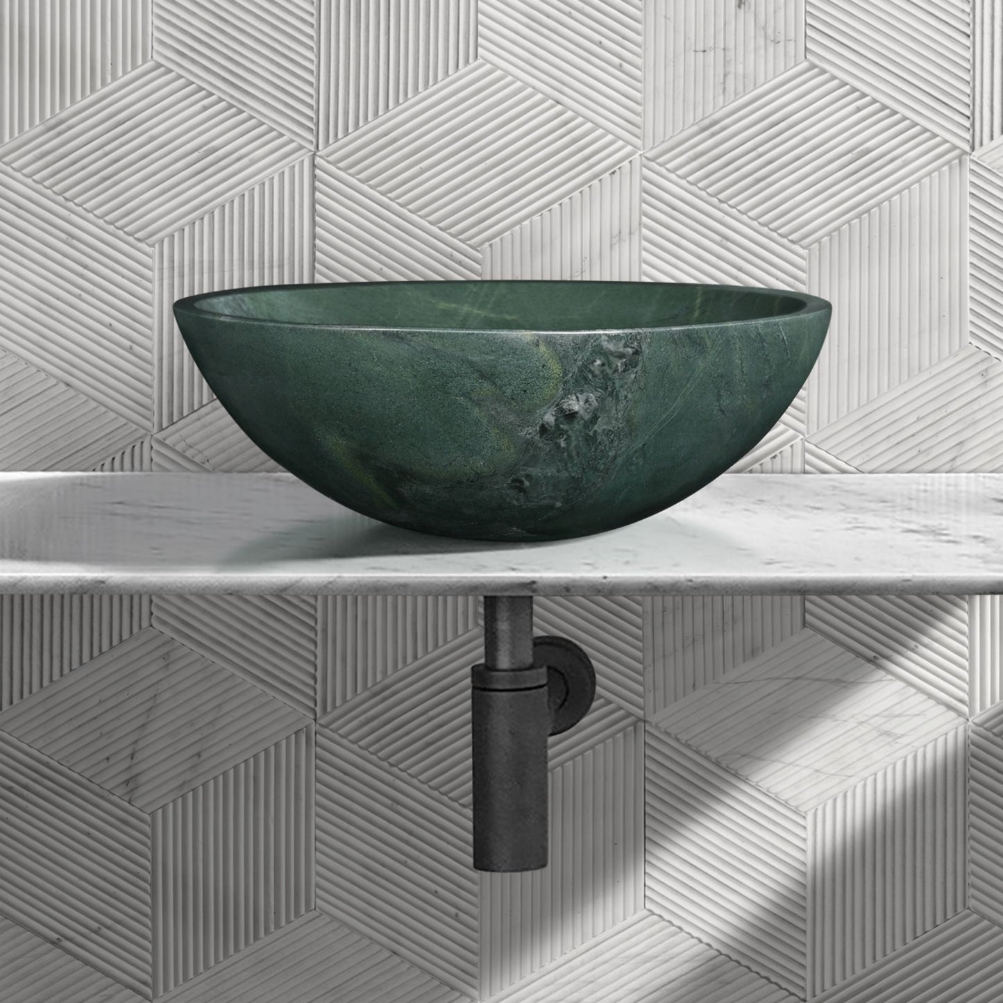 Bathroom Vessel Sink, Circular Design Daily Nest