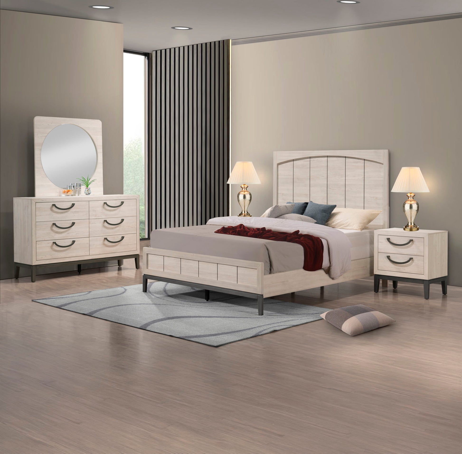 Veda - Bedroom Set Crown Mark
