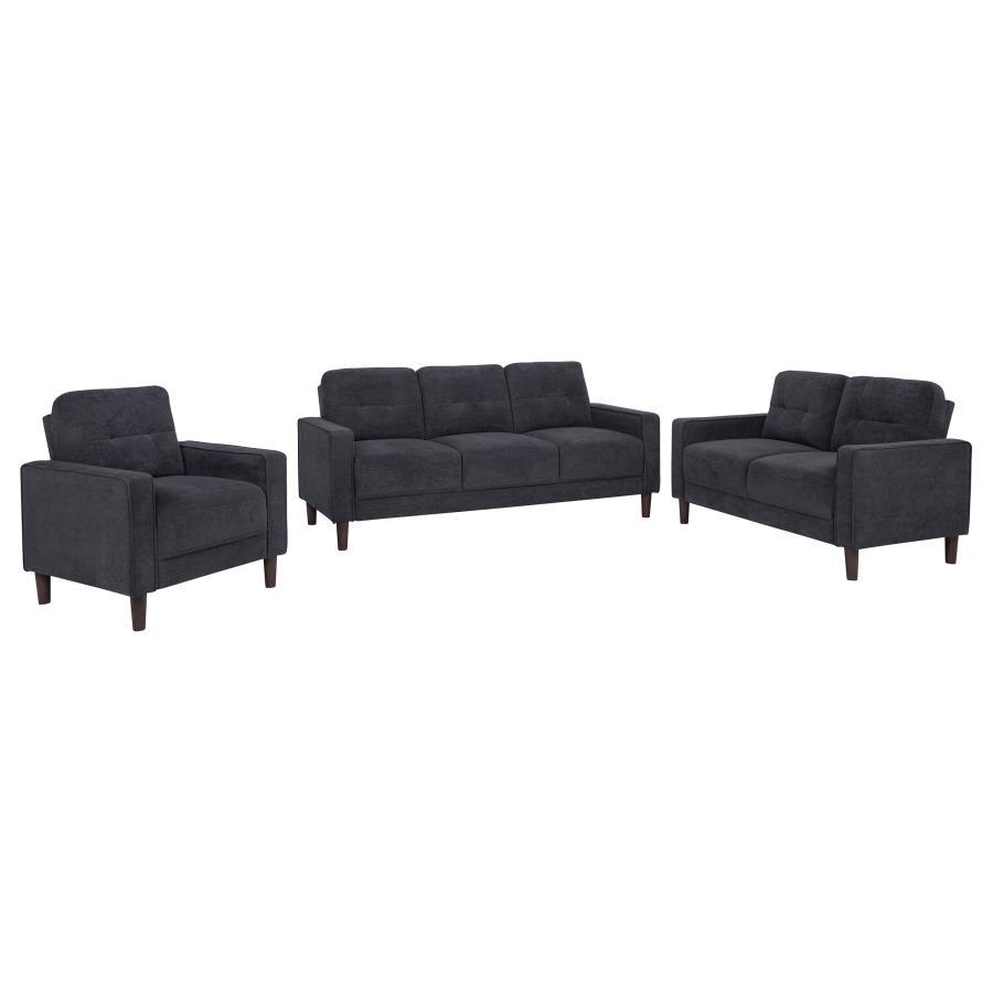 Bowen II - Upholstered Track Arm Sofa Set Coaster Fine Furniture