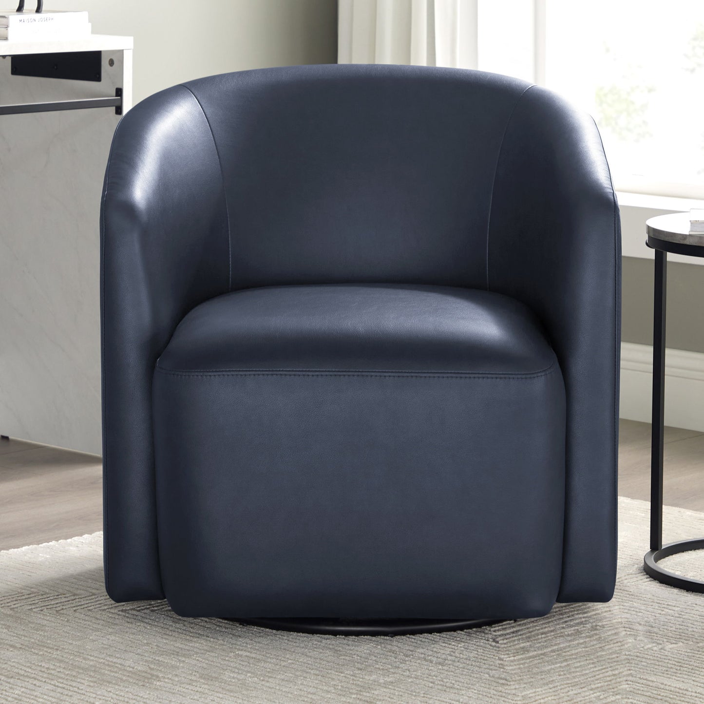 Ardena - Modern Swivel Barrel Chair Ridgecrest Home