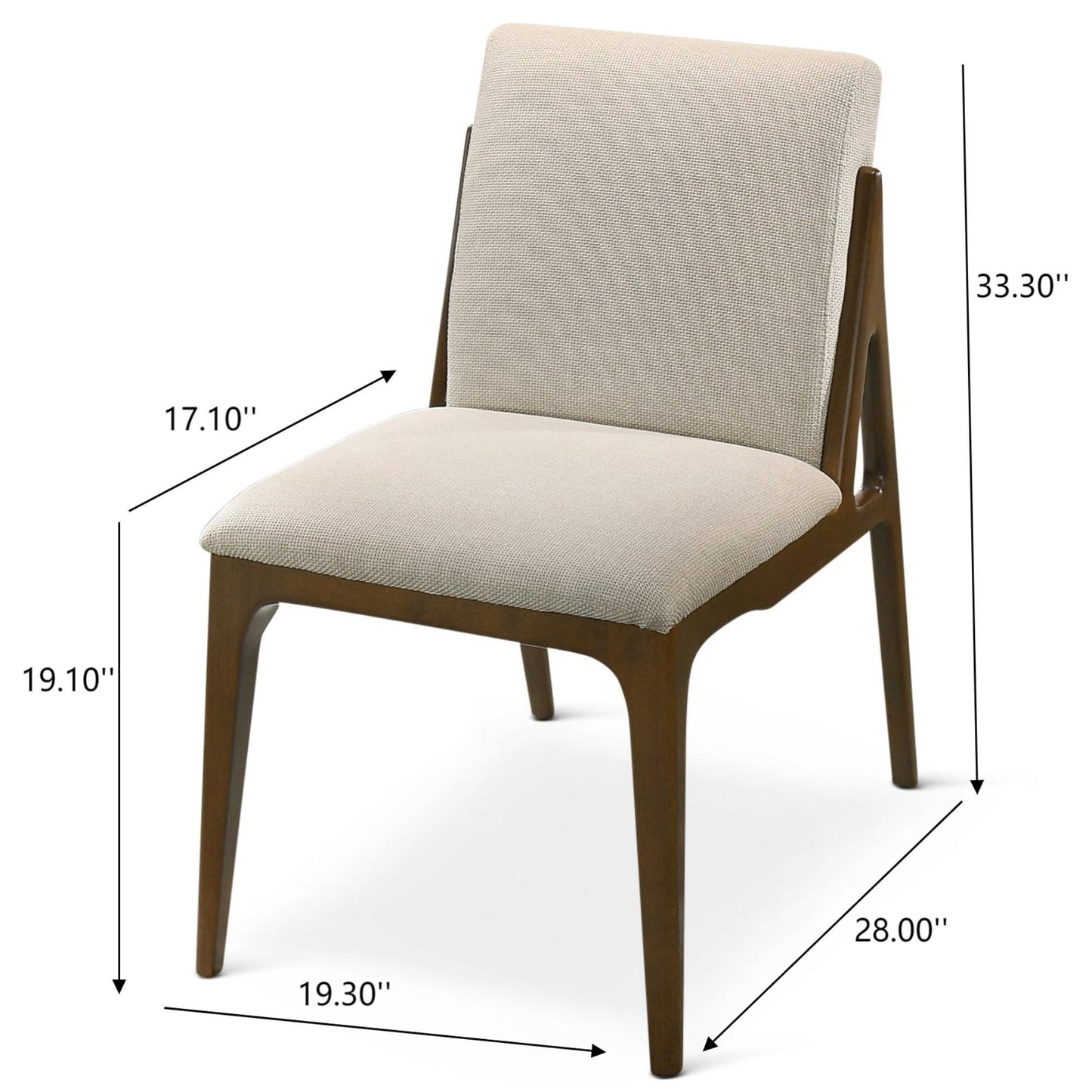 Grivelle - Elegant Dining Chair (Set of 2) Ashcroft Furniture