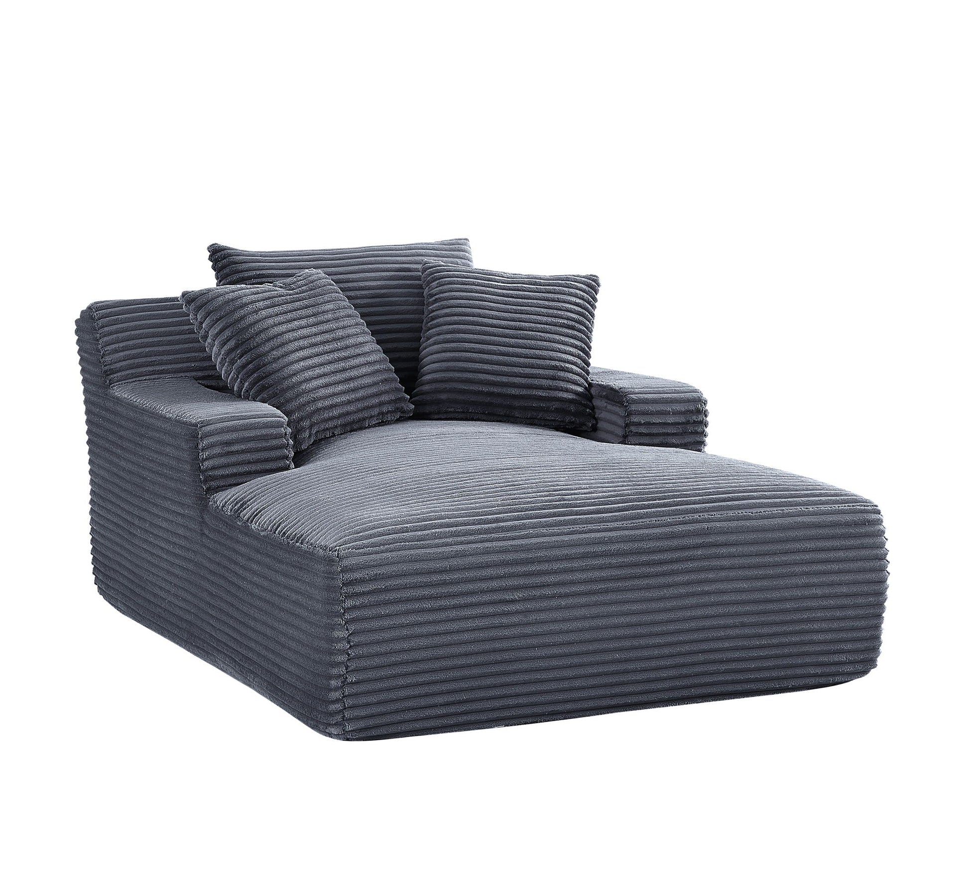 Cloudline - Oversized Chaise Lounge, Modern Comfy Couch With Full Foam Cushioning, Cozy Sleeper Sofabed - Snoozhouse