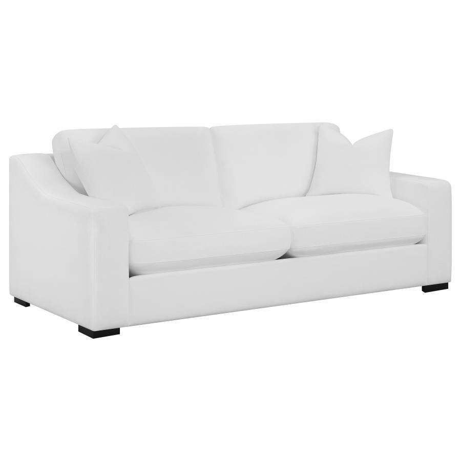 Ashlyn - Upholstered Sloped Arm Sofa Set CoasterElevations