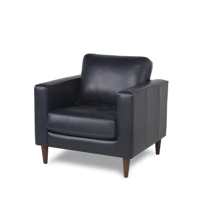 Mid-Century Tufted Leather Chair Nicelink