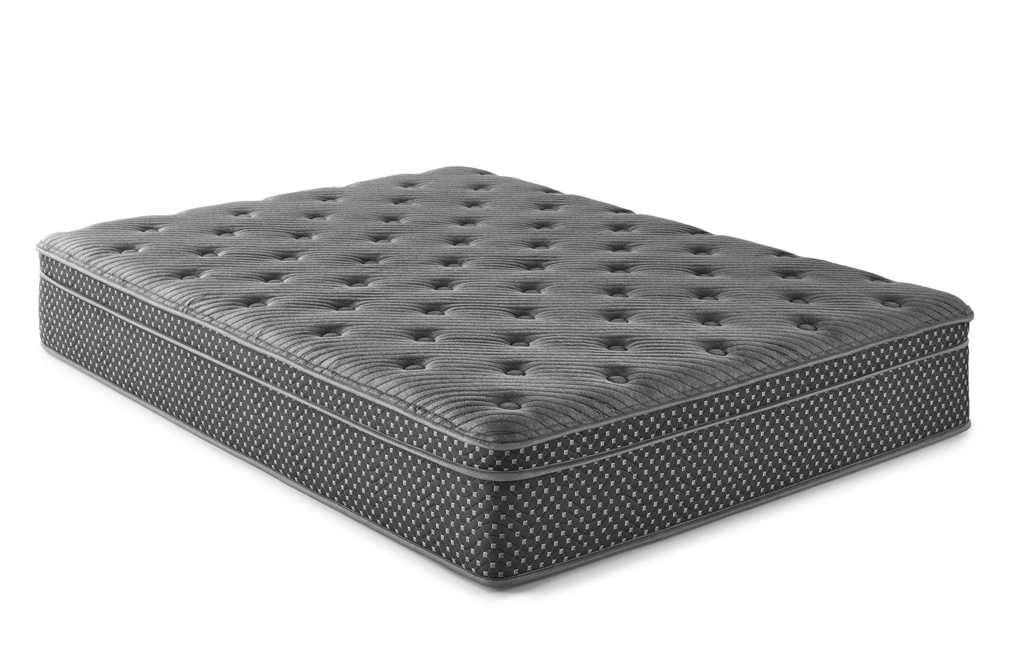 13" Quilted Eurotop Hybrid Mattress, Plush MD Mattress
