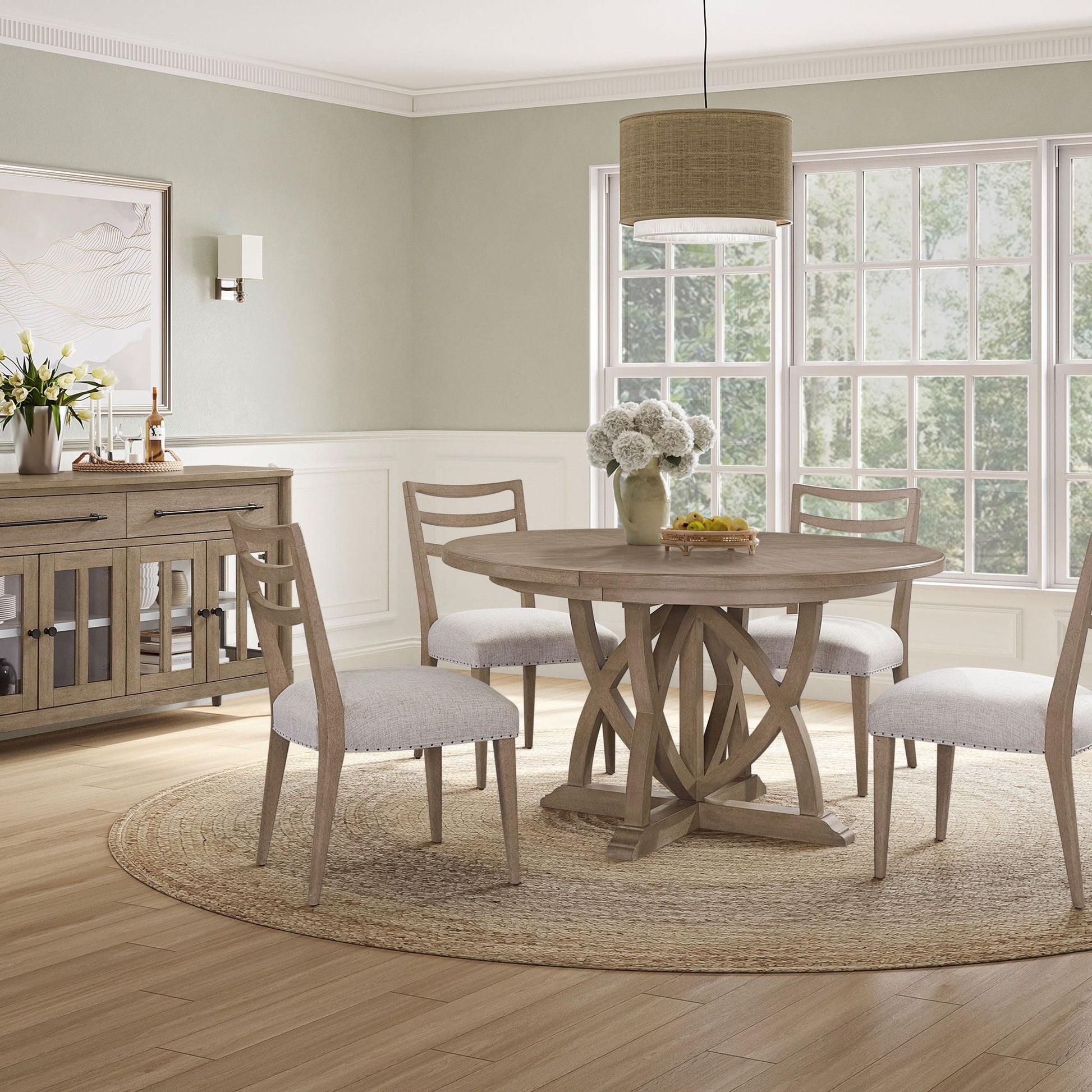 Ladderback Side Dining Chair (Set of 2) Bernards Furniture