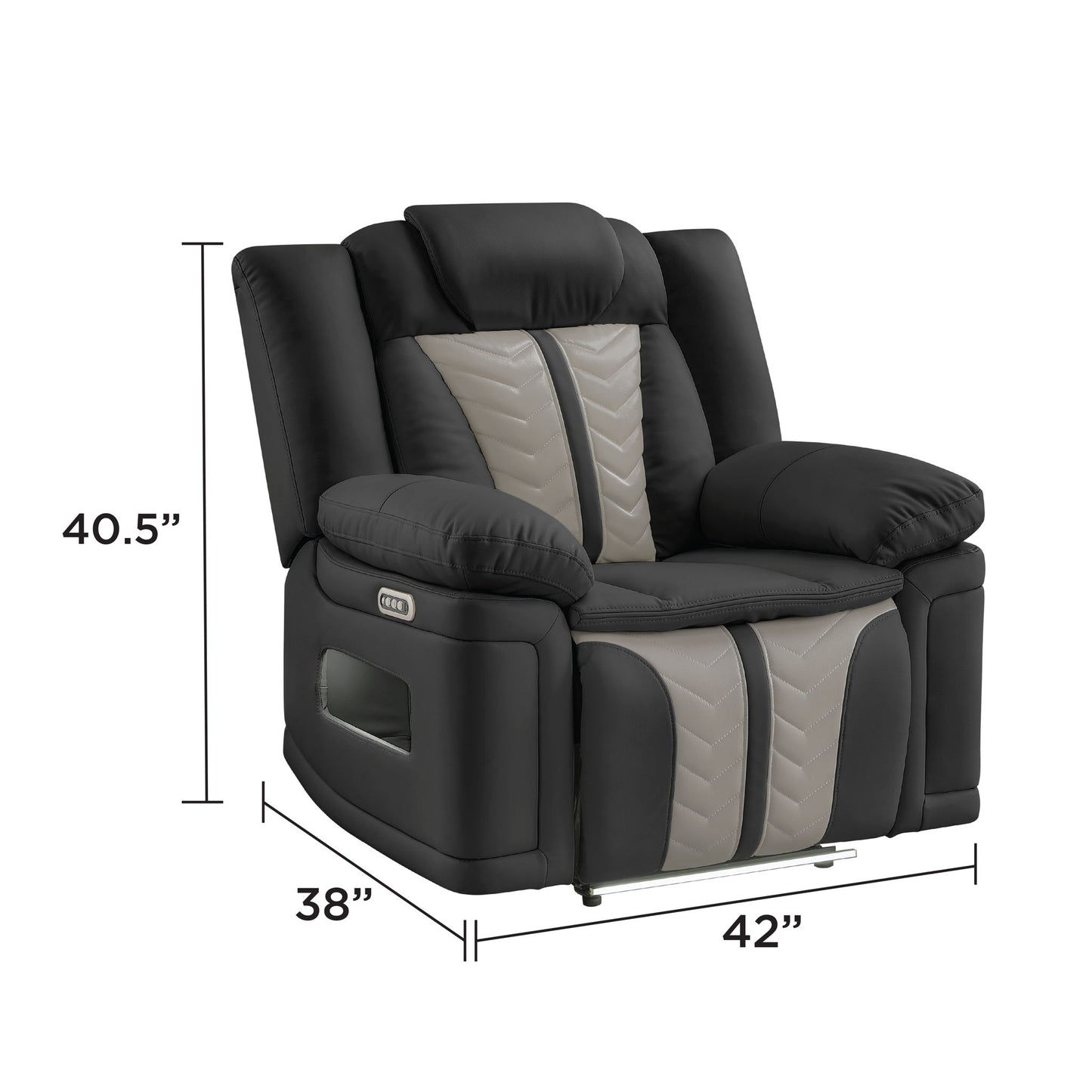 Cruiser - Power Reclining Chair With Power Headrest Matrix Furniture Group