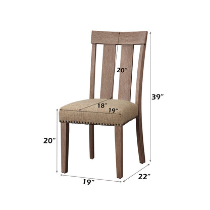 Nathaniel - Side Chair (Set of 2) - Maple Acme