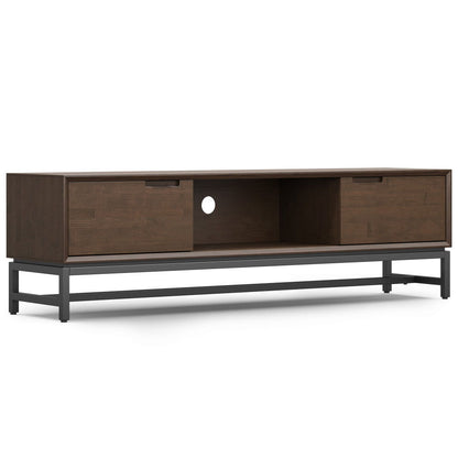 Banting - Low TV Stand - Walnut Brown Simpli-Home