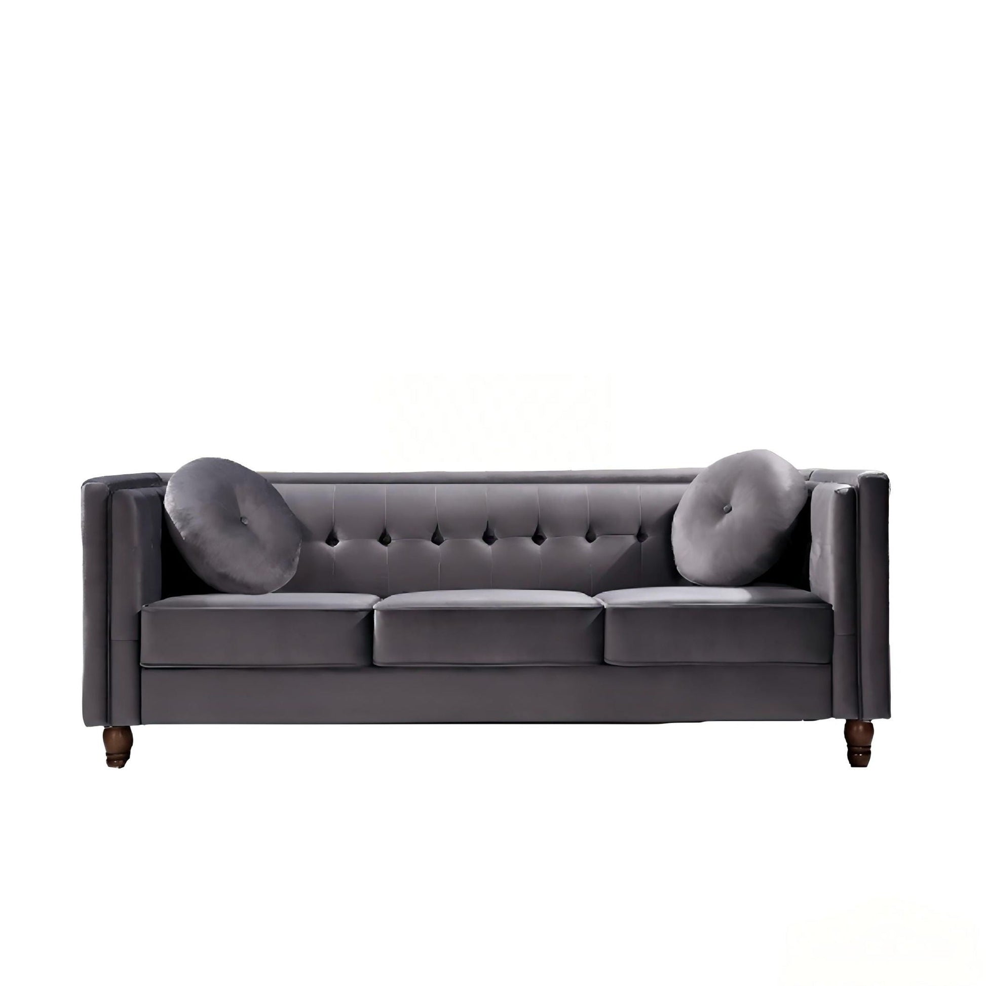 Chesterfield Sofa With Square Arms For Living Room US Pride