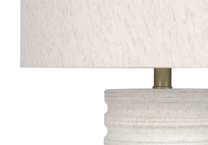 Table Lamp, Lighting, Resin, Transitional - Cream 8th Street