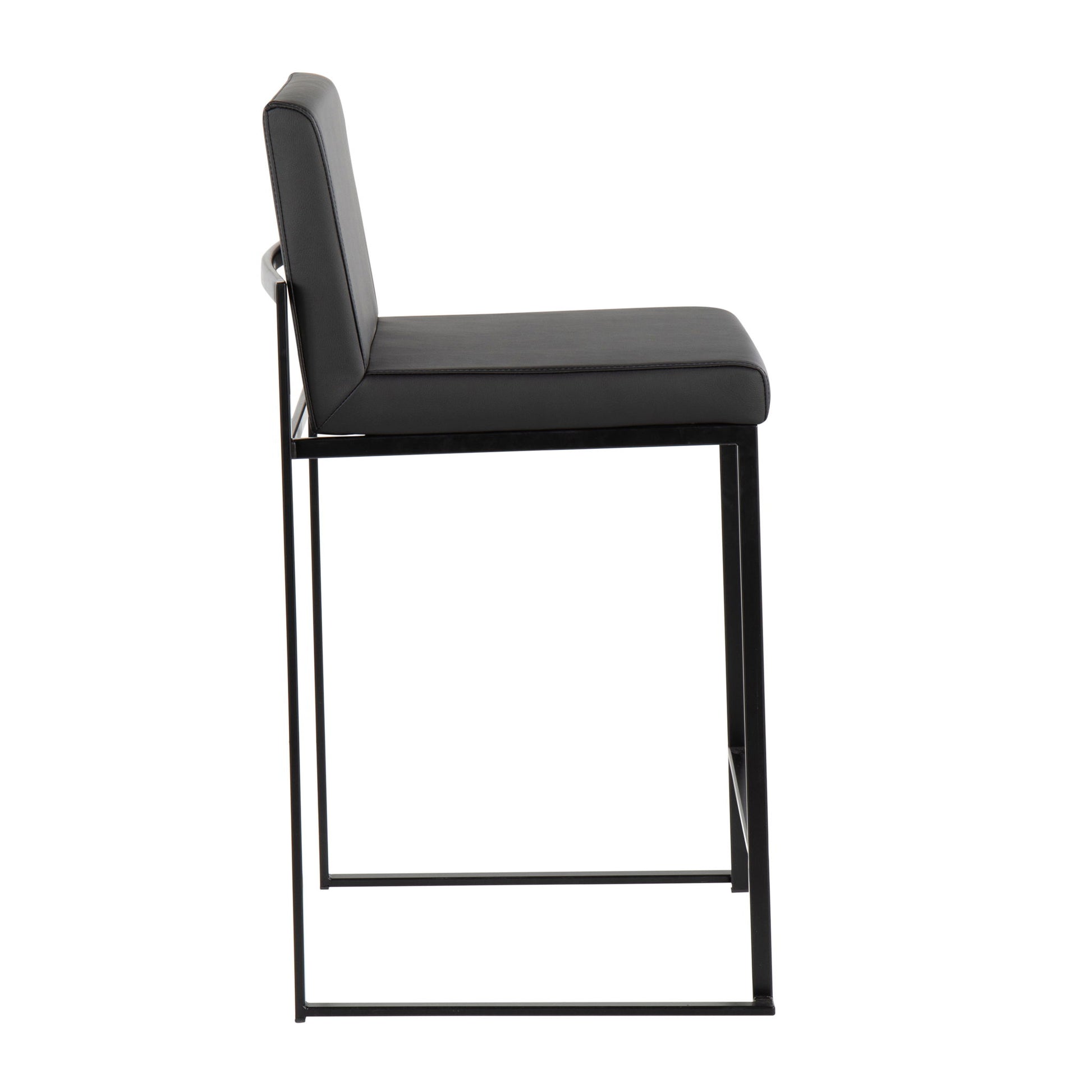 Fuji - Contemporary Modern Elegance, High Back Counter Stool Lumi Source
