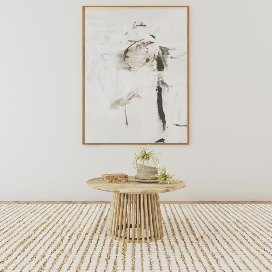 Touhy - Round Solid Wood Table Coaster Fine Furniture