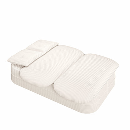 Convertible Floor Sofa Bed With Multi Functional Blanket Home Essentials