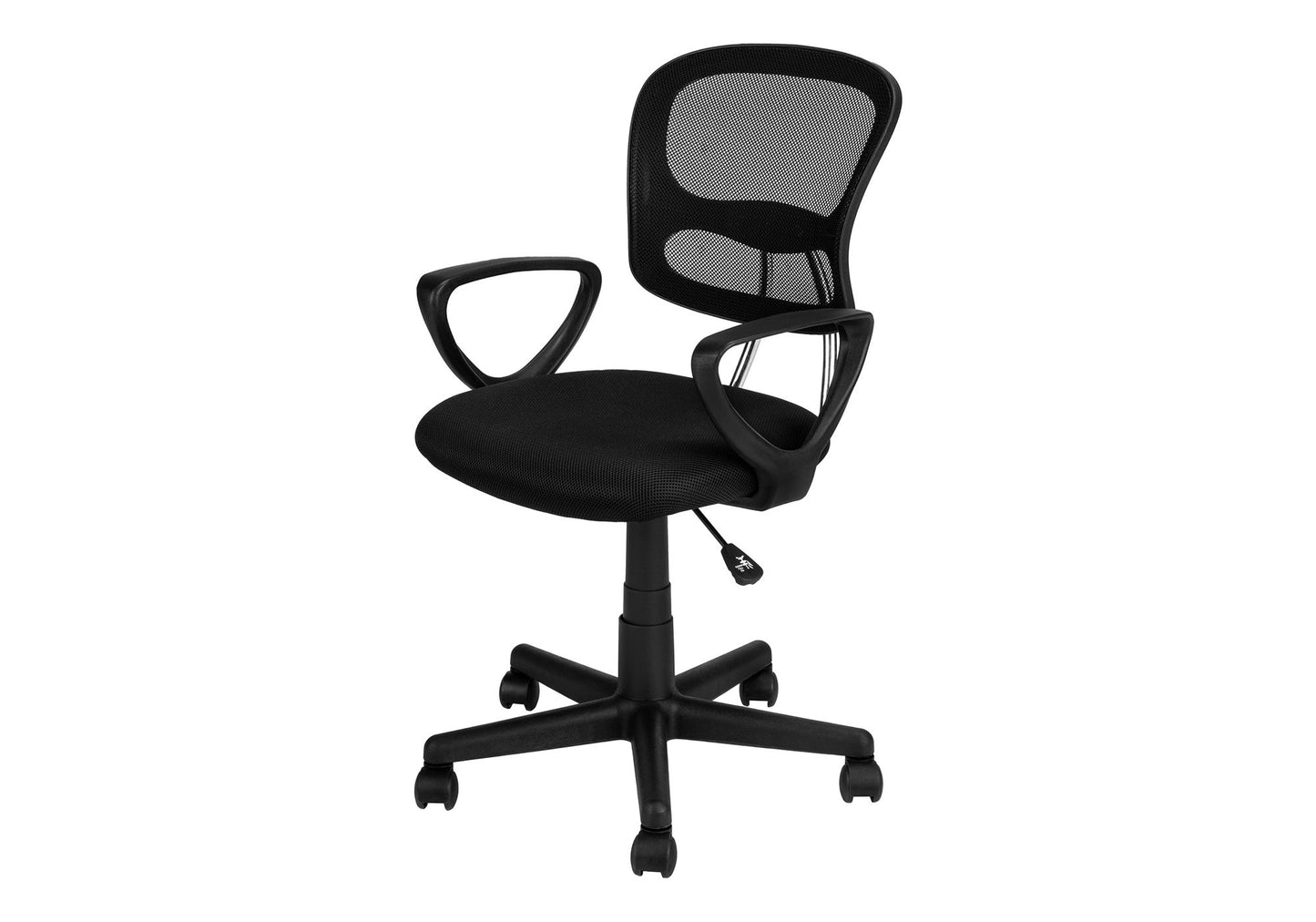 Office Chair, Adjustable Height, Swivel, Ergonomic, Armrests, Mesh, Contemporary / Modern - Black 8th Street