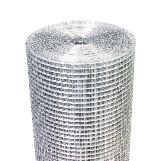 Galvanized Hardware Cloth, Chicken Wire Fence Roll For Garden And Animal Enclosures - Silver Daily Nest
