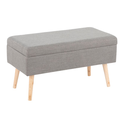 Versatile Storage Contemporary Bench Lumi Source