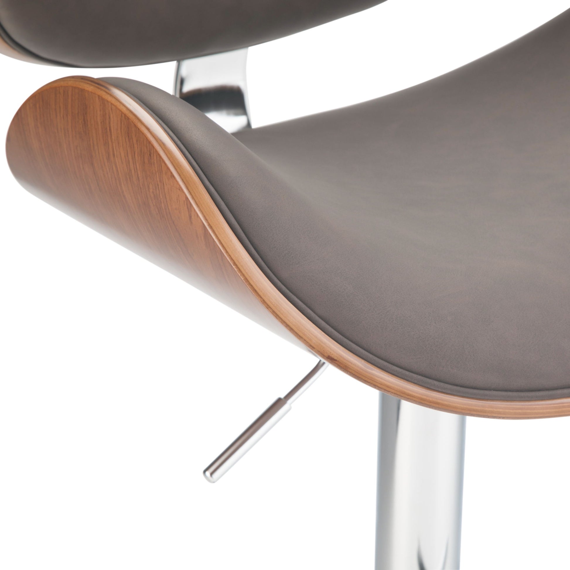 Marana - Multifunctional Handcrafted Bentwood Adjustable Swivel Bar Stool Simpli-Home