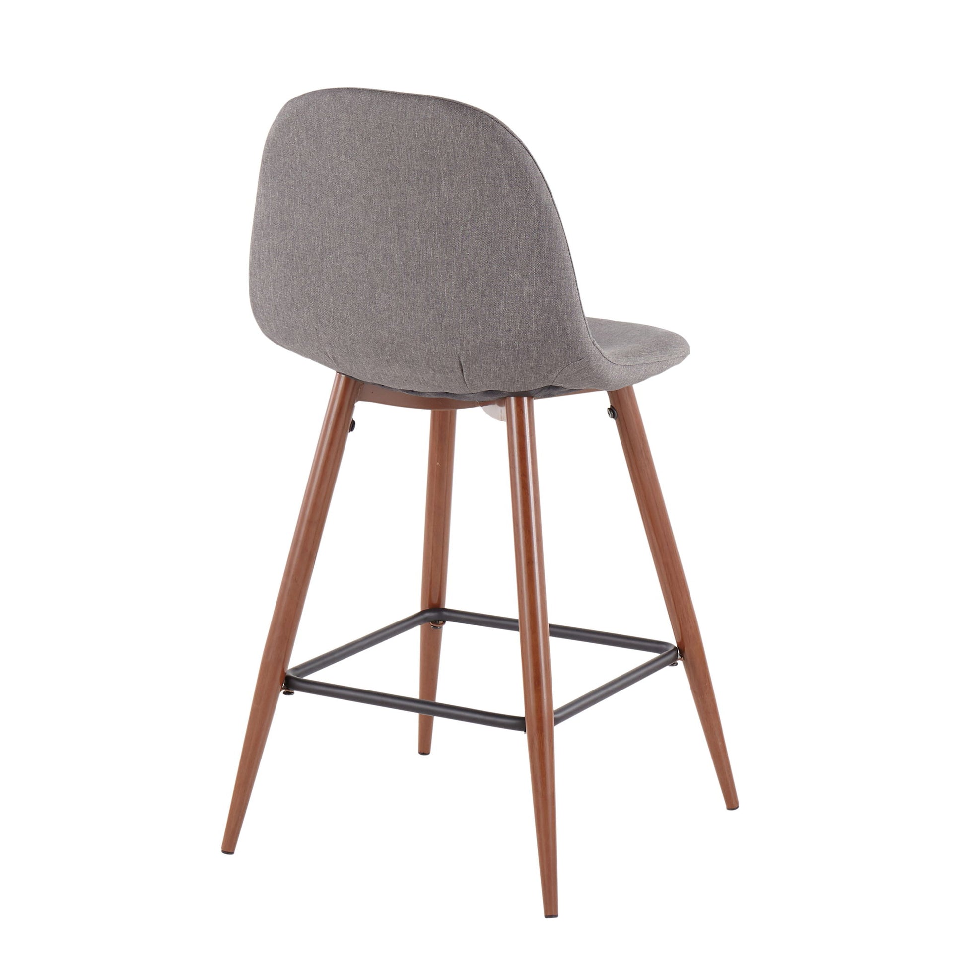 Pebble - Mid Century Modern Counter Stool (Set of 2) Lumi Source