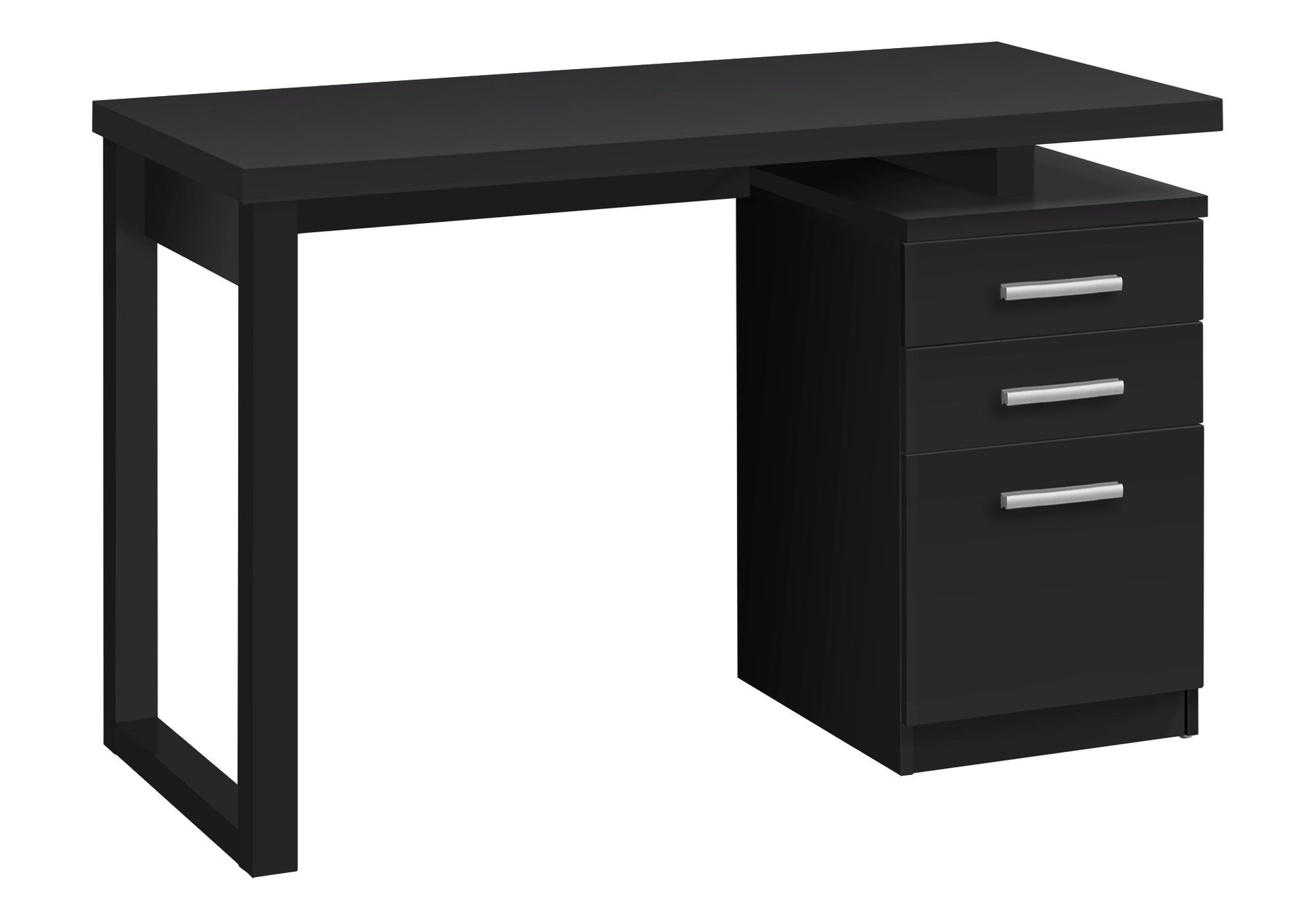Computer Desk For Home Office Laptop, Left, Right Set - Up, Storage Drawers 8th Street