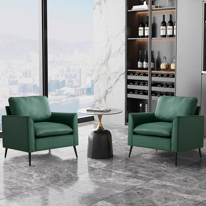 Nordic Retro Light Luxury Upholstered Sofa Chair Home Essentials