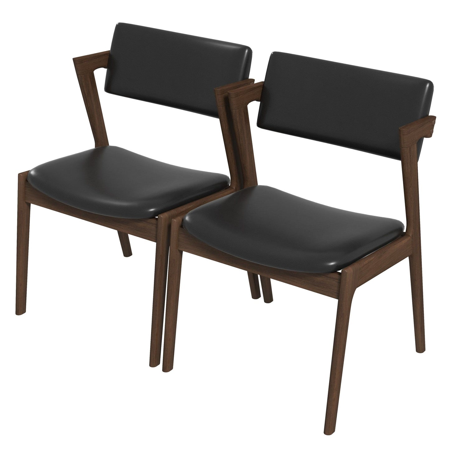 Edwin - Mid-Century Modern Dining Chair (Set of 2) Ashcroft Furniture