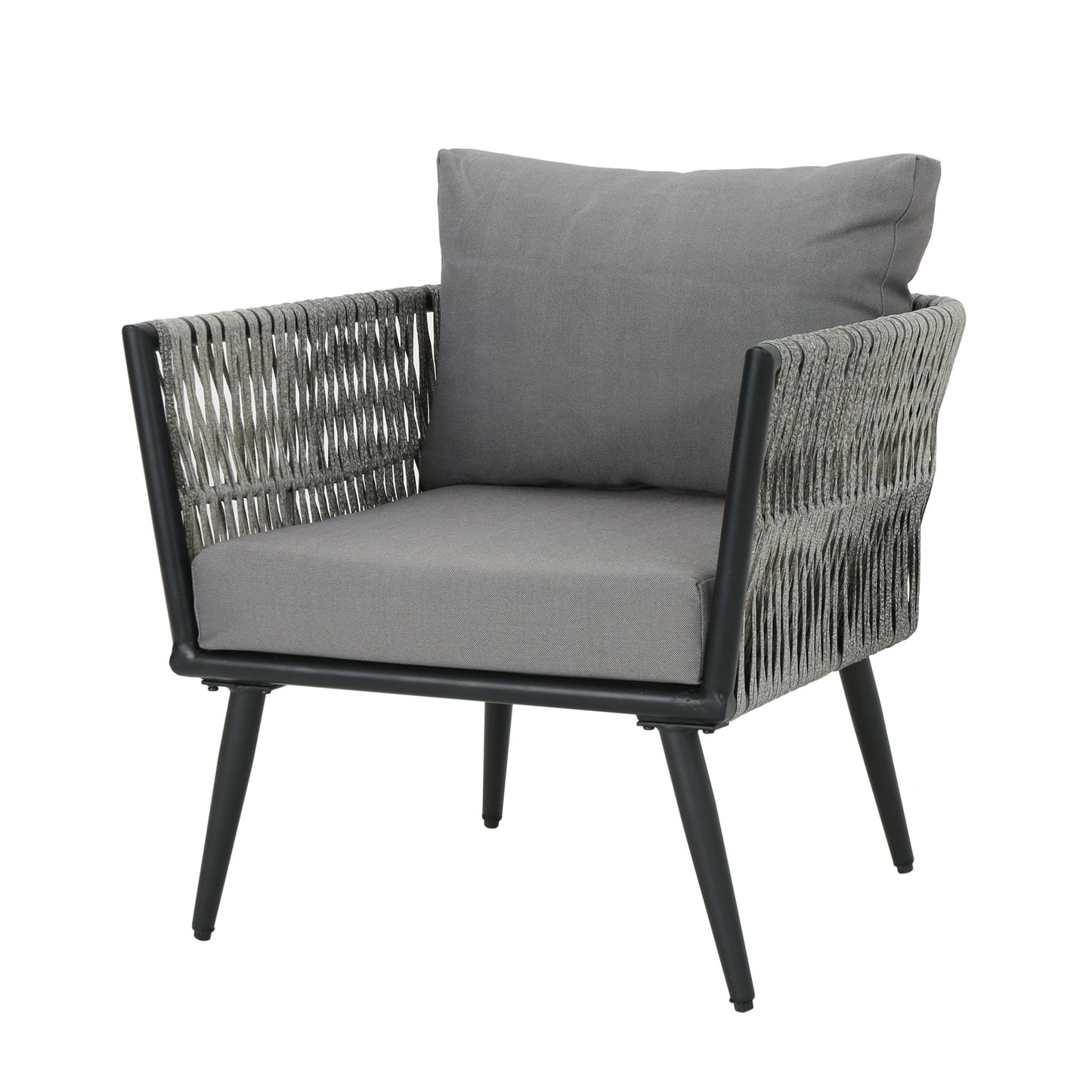 Oceanus - Chat Set Chair - Gray Noble House