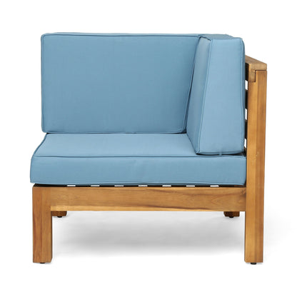 Oana - 2 Piece Loveseat Set With Water Resistant Cushions Noble House