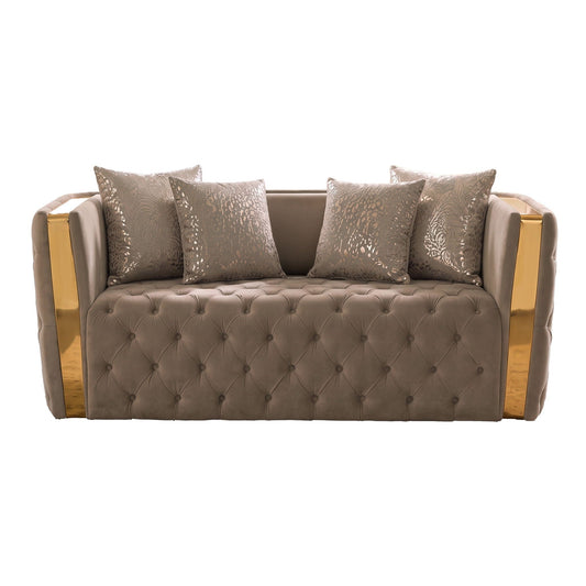 Naomi - Button Tufted Loveseat Matrix Furniture Group