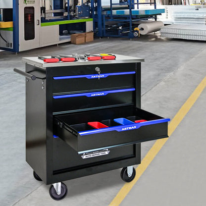 Drawer Multifunctional Tool Cart With Wheels Daily Nest