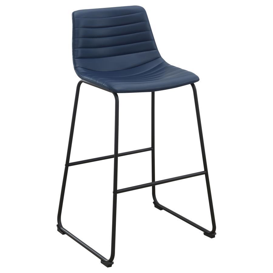 Zuni - Faux Leather Upholstered Bar Chair (Set of 2) CoasterEveryday