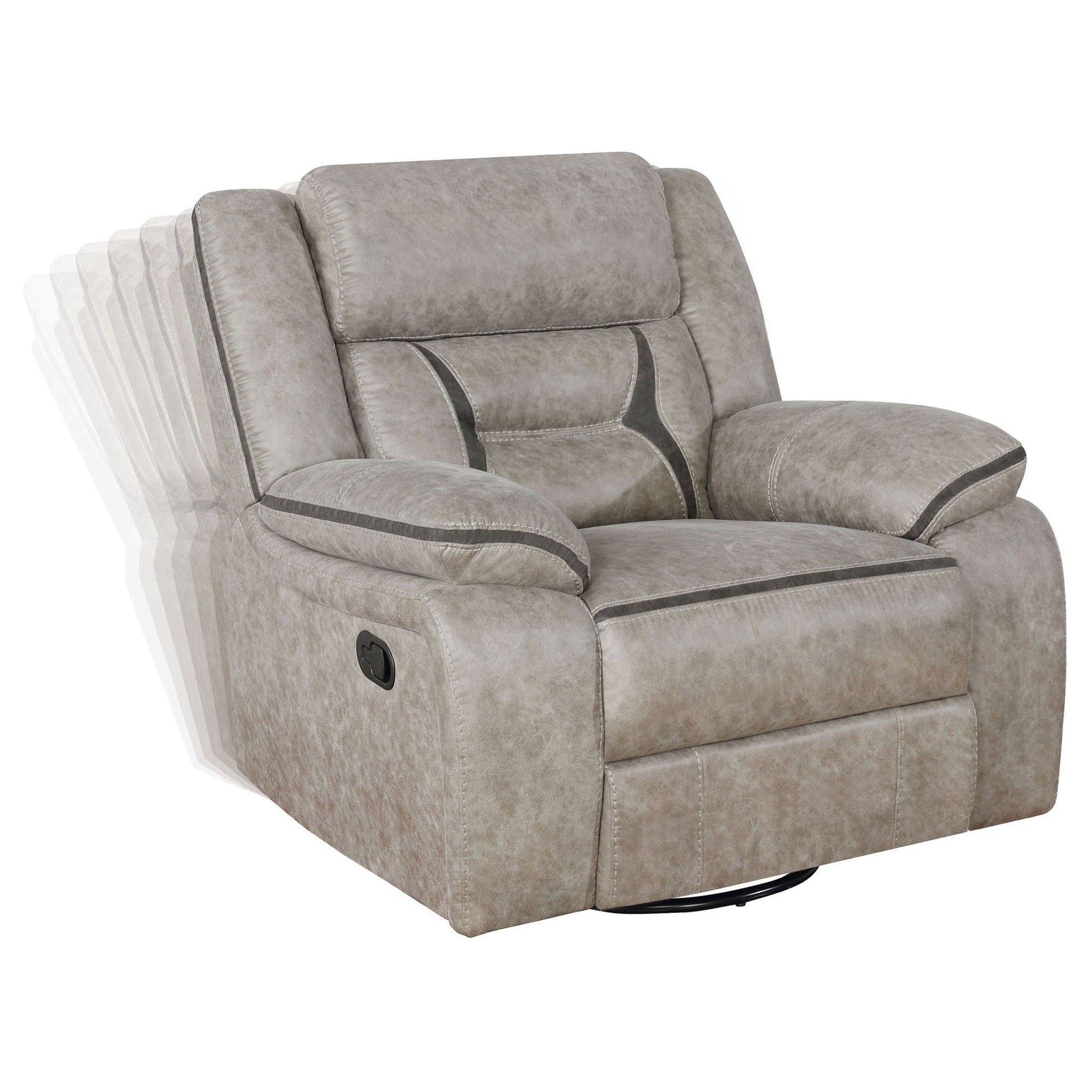 Brazelton - Swivel Glider Recliner Furniture Max