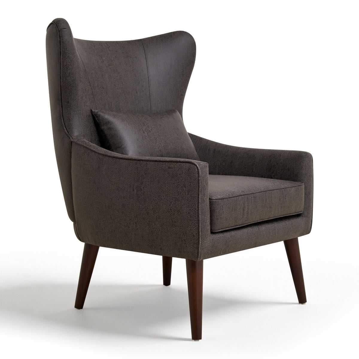 Leisure Chair With Curved Backrest Home Essentials