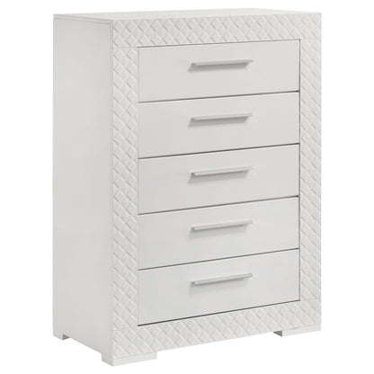 Ives - 5-Drawer Bedroom Chest Coaster Fine Furniture