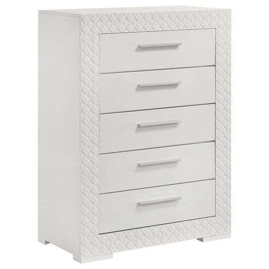 Ives - 5-Drawer Bedroom Chest Coaster Fine Furniture