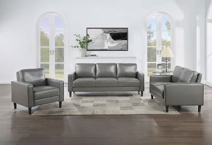 Ruth - Upholstered Track Arm Sofa Set Coaster Fine Furniture