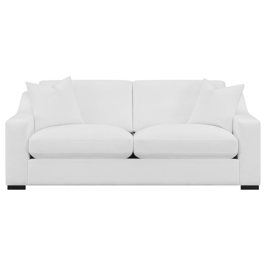 Ashlyn - Upholstered Sloped Arm Sofa Set CoasterElevations